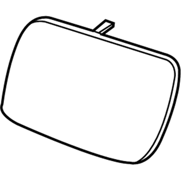 Ford BB5Z-17K707-AA Mirror Glass, Driver Side