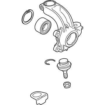 2010 Ford Transit Connect Steering Knuckle - 2T1Z-3K186-B