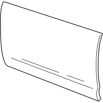 Mercury F57Z-7824700-A Outer Panel