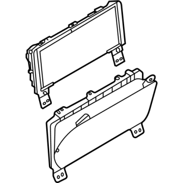Ford NL3Z-10849-A Cluster Assembly
