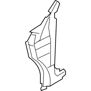 Ford 7T4Z-7802524-B Hinge Pillar Reinforcement