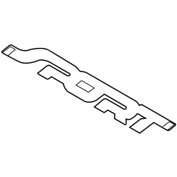 2012 Ford Edge Emblem - AE5Z-5442528-C