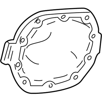 Ford 4W1Z-4033-BA Axle Cover