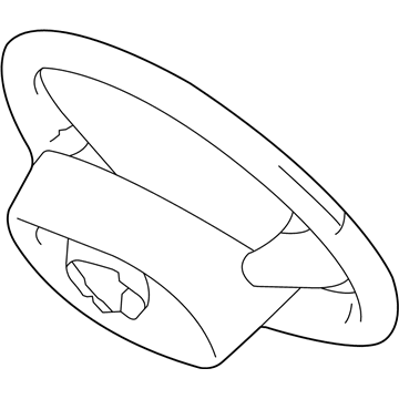 Lincoln MKS Steering Wheel - 8A5Z-3600-CA