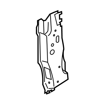 Ford FL3Z-1502542-B Hinge Pillar Reinforcement