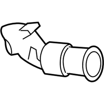 Ford 3S4Z-16102-AC Air Inlet Hose