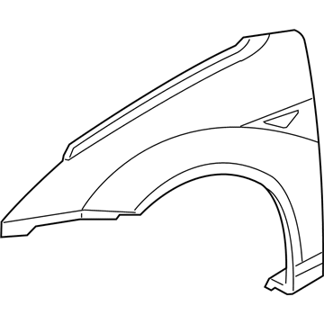 Ford YS4Z-16005-CA Fender