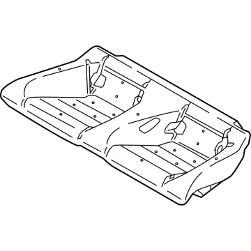 Ford PR3Z-7663840-B Seat Cushion Pad, Rear