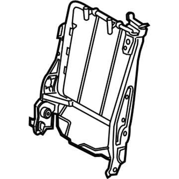 Ford CK4Z-99613A39-C Seat Frame, Rear Center Inner