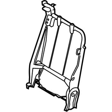 Ford CK4Z-99613A39-A Seat Back Frame, Rear Center Outer