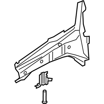 Ford CV6Z-7810524-A Inner Rail