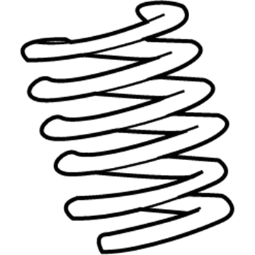 Ford 7L1Z-5310-A Coil Spring, Front