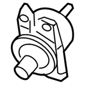Mercury Secondary Air Injection Check Valve - 6E5Z-9F491-B