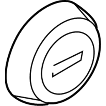 2000 Ford E-150 Econoline Wheel Cover - F2UZ-1130-D