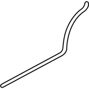 Ford 5S4Z-5425324-A Lower Weatherstrip, Rear