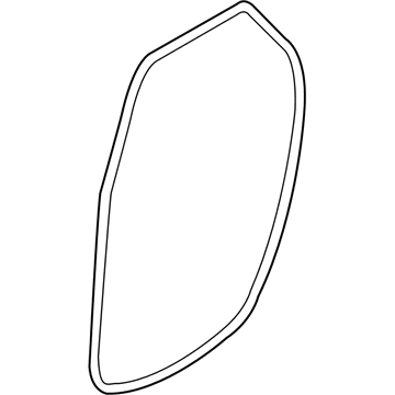 2007 Ford Focus Door Seal - 2M5Z-74253A10-BA