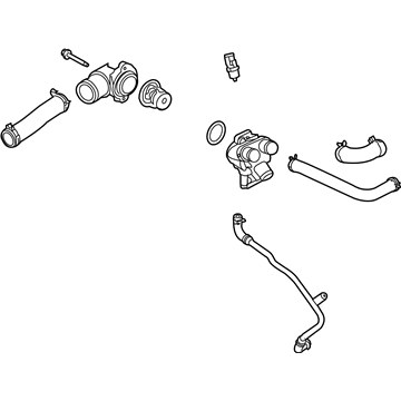 Ford AR3Z-8A586-B Water Outlet