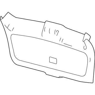 Lincoln BT4Z-7846404-AA Lower Trim Panel