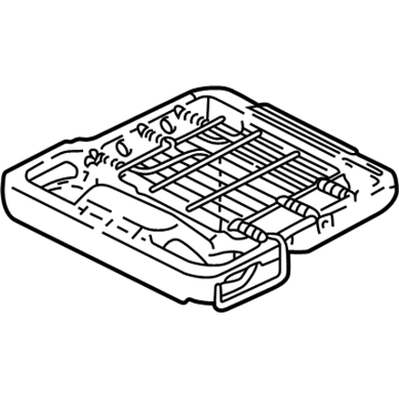 Ford 4F1Z-5463101-AA Seat Frame, Front Driver Side