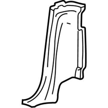 Ford F65Z-18278D12-AAD Corner Trim