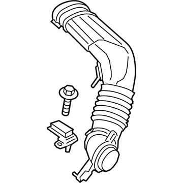 Ford CV6Z-9B659-C Air Inlet Tube, Center