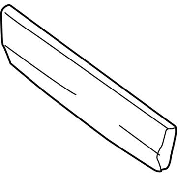 Ford Explorer Sport Trac Door Moldings - 3L2Z-3525557-BAPTM