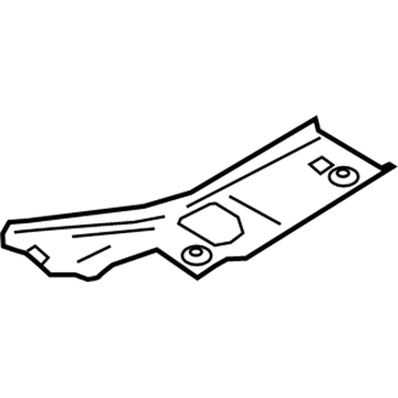 Ford G3GZ-99112B28-B Heat Shield, Driver Side