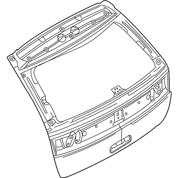 Ford DT4Z-7840010-A Lift Gate, Rear