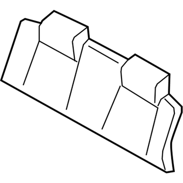 Ford 5R3Z-7666800-AA Pad - Rear Seat Back