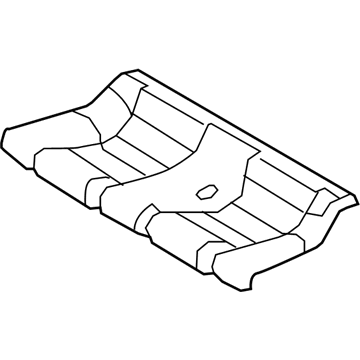 Ford AR3Z-7663804-AA Cover Assembly - Rear Seat Cushion