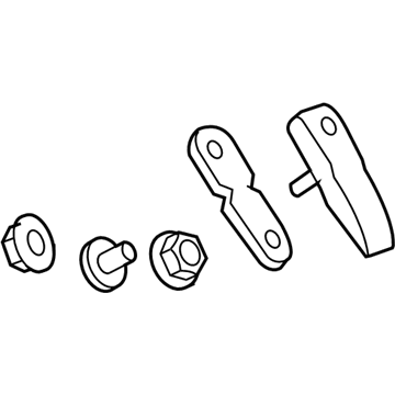 Mercury 8L8Z-78420A68-D Hinge