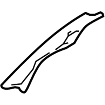 Ford 4L3Z-1503598-AAB Windshield Pillar Trim