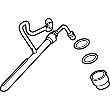 Ford BC3Z-3A719-M Power Steering Pressure Hose