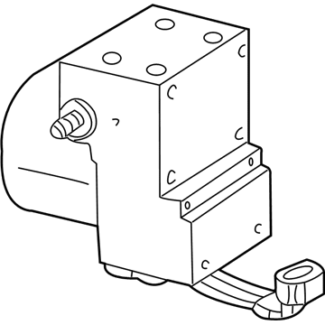 Mercury Sable ABS Control Module - YF1Z-2C286-BA