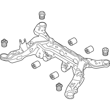 Ford DG1Z-5R003-E Suspension Crossmember