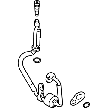 Ford BE8Z-19972-A Hose & Tube Assembly