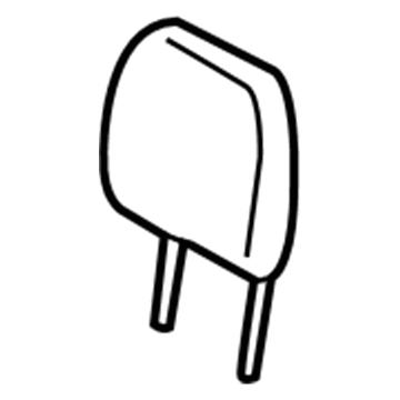 Ford KU5Z-78611A08-B Headrest, Outer, Rear