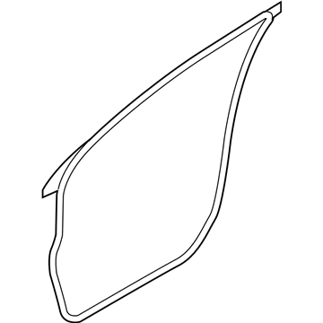 2012 Lincoln MKX Door Seal - 7T4Z-7820530-A