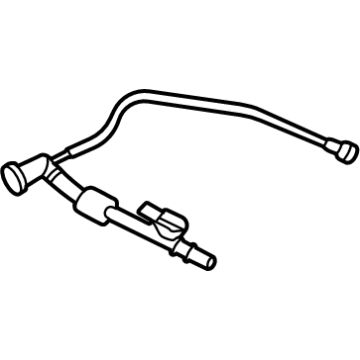Lincoln PCV Valve Hose - LX6Z-9D665-B