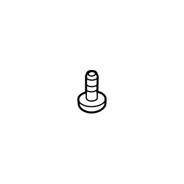 Ford -W790070-S900 Grip Handle Screw, Rear
