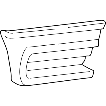 2004 Lincoln Navigator Door Moldings - 3L7Z-7825556-APTM