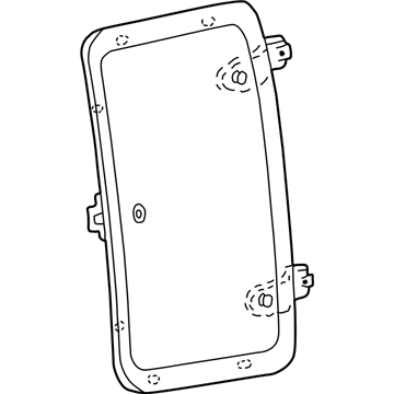 Ford F65Z-1829700-AF Door Glass