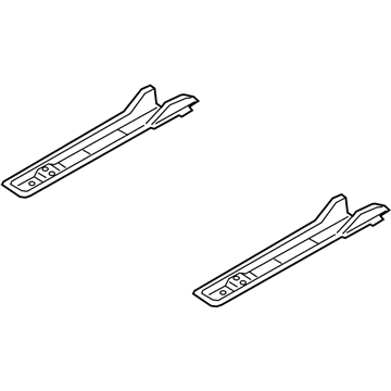 Ford JL1Z-7810456-A Floor Rail, Rear