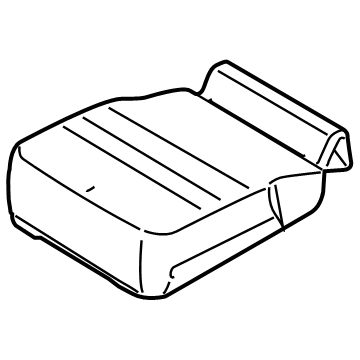 Ford FL3Z-18632A22-A Seat Cushion Pad