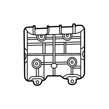 Ford LJ6Z-14D189-B Blind Spot Radar Bracket, Rear Driver Side