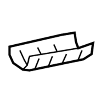 Mercury Exhaust Heat Shield - 3L2Z-5E258-BA