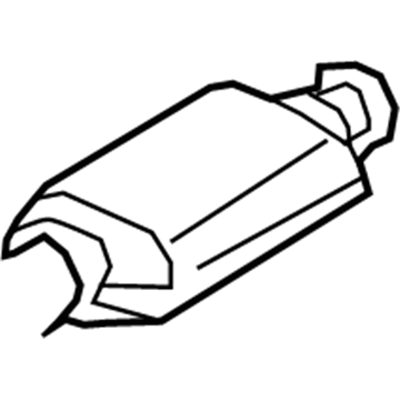 Mercury Mountaineer Catalytic Converter - 2L2Z-5F250-EA
