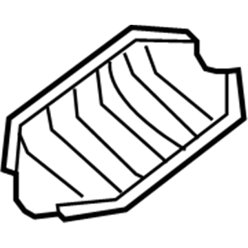 Ford F57Z-5E258-AB Converter Shield, Rear Lower