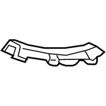 Mercury Exhaust Heat Shield - 2L2Z-5H207-AA