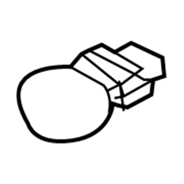 Ford BT4Z-13466-A Signal Lamp Bulb, Front